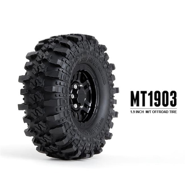 Gmade Gmade GMA70284 MT1903 Off-Road Tires - 1.9 in. - Pack of 2 GMA70284 - main